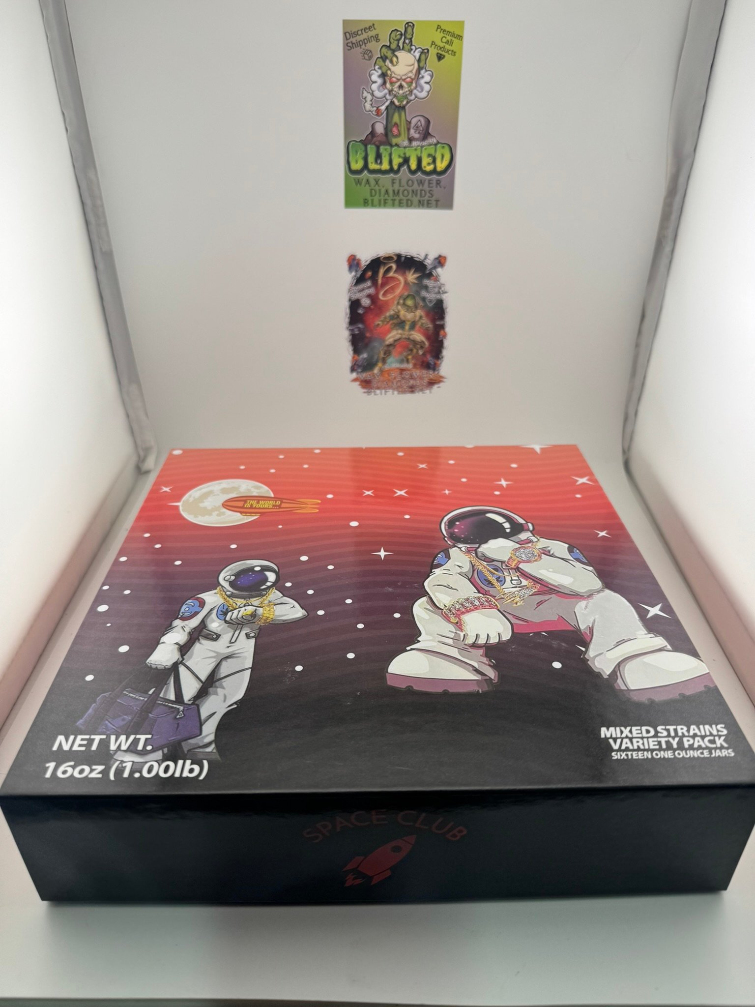 Space Club Live Resin Sugar Variety Flavor 1 Ib THCA - Image 5