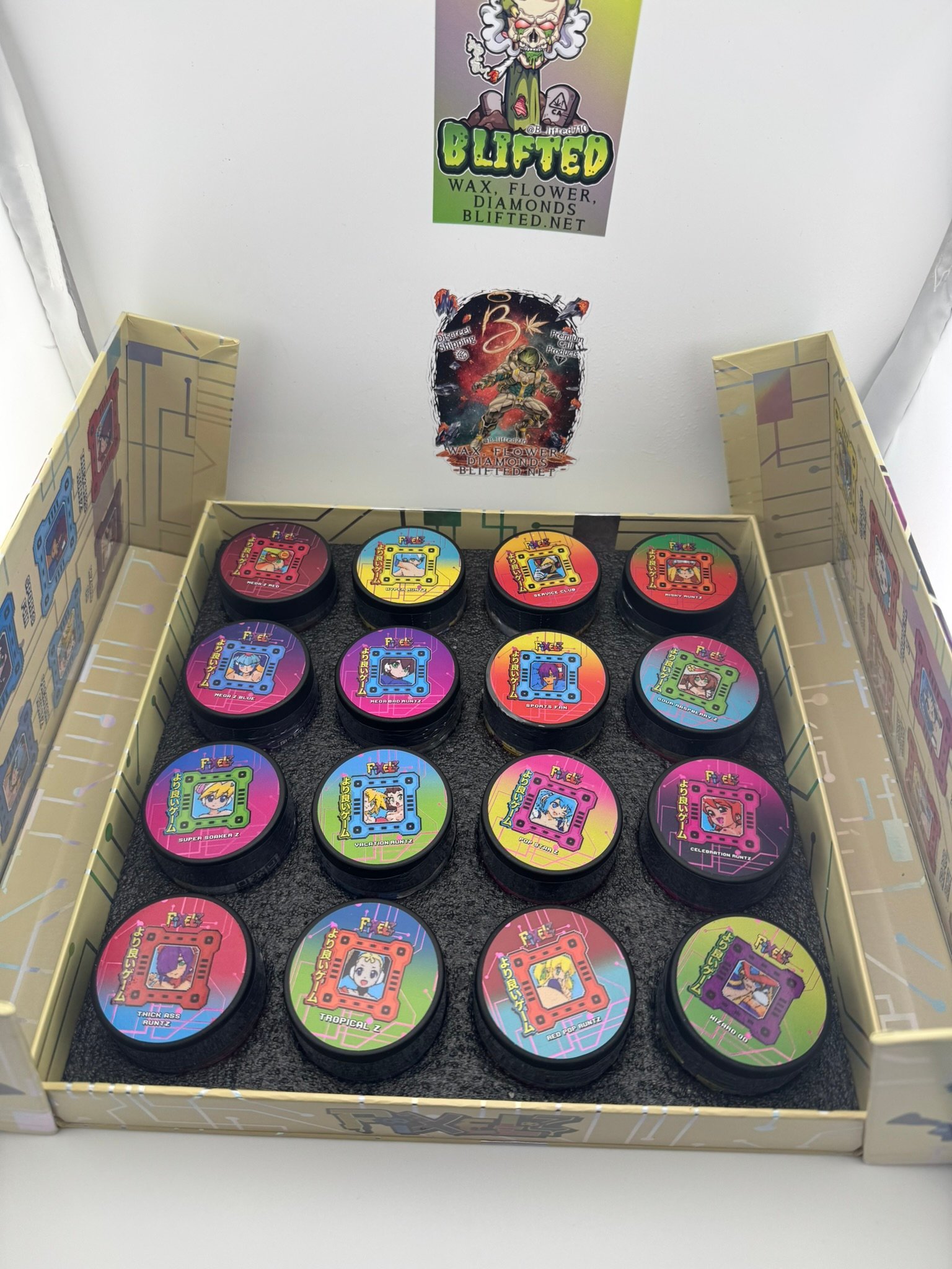 Pixelz 1Ib Flavor Box THCA - Image 2