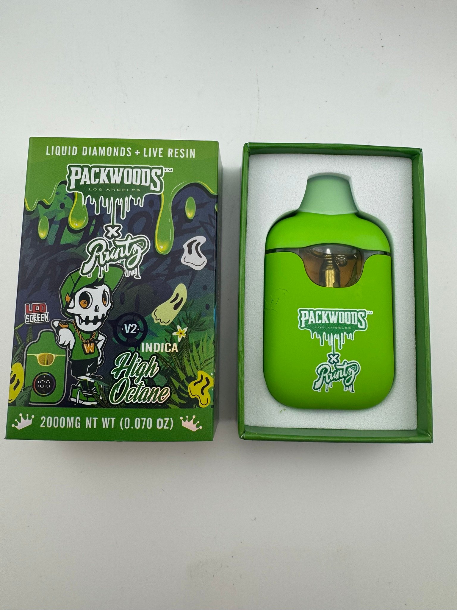 Packwoods x Runtz 2G Cartridge THCA - Image 3